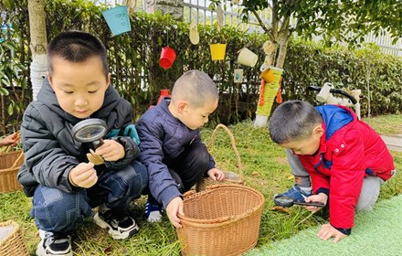 播撒绿色希望，共绘成长画卷——记翰林幼儿园植树节活动